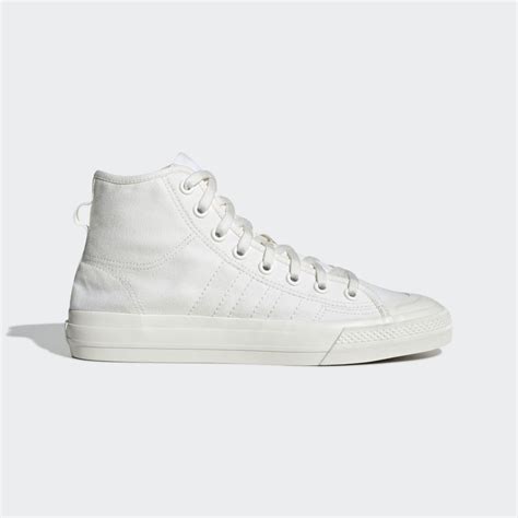 adidas nizza hi weiß|adidas nizza white slip on.